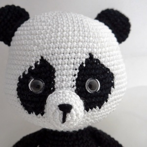 Horgolt Amigurumi Panda - játék & sport - plüssállat & játékfigura - maci - Meska.hu