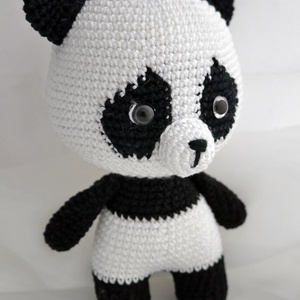 Horgolt Amigurumi Panda - játék & sport - plüssállat & játékfigura - maci - Meska.hu