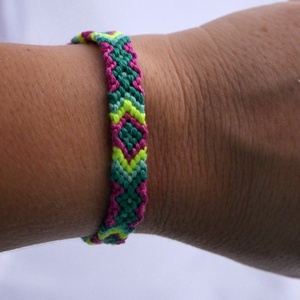 csomózott kartkötő, Ékszer, Karkötő, Fonott karkötő, , MESKA