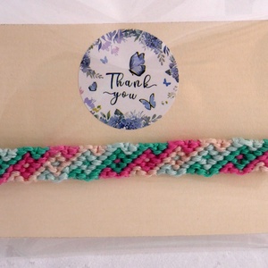 csomózott karkötő - ékszer - karkötő - fonott karkötő - Meska.hu