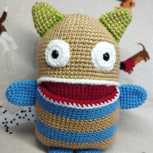 Horgolt szörnyecske, Játék & Sport, Plüssállat & Játékfigura, Szörnyike, , MESKA