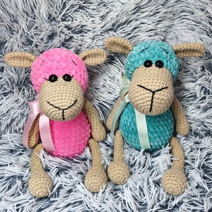 Horgolt bárány, Játék & Sport, Plüssállat & Játékfigura, Plüss bárány, Horgolás, MESKA