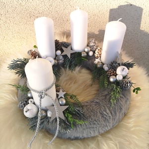  asztaldísz - karácsony - adventi díszek - adventi asztaldísz - Meska.hu