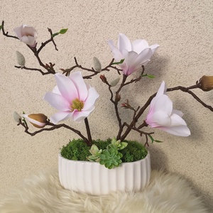 Magnólia asztaldísz, , Virágkötés, MESKA