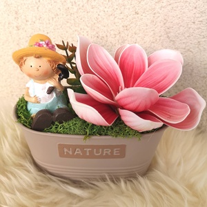 Magnólia asztaldísz - otthon & életmód - dekoráció - asztal és polc dekoráció - asztaldísz - Meska.hu