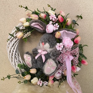 Kopogtató, Otthon & Életmód, Dekoráció, Ajtó- és ablak dekoráció, Ajtódísz & Kopogtató, Virágkötés, MESKA