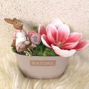 Magnólia asztaldísz, Otthon & Életmód, Virágdekoráció, Virágdíszek, Asztali virágdísz, Virágkötés, MESKA