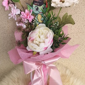 Ballagási csokor - otthon & életmód - virágdekoráció - virágok - virágcsokor - Meska.hu