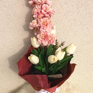 Ballagási csokor, Otthon & Életmód, Virágdekoráció, Virágok, Virágcsokor, Virágkötés, MESKA