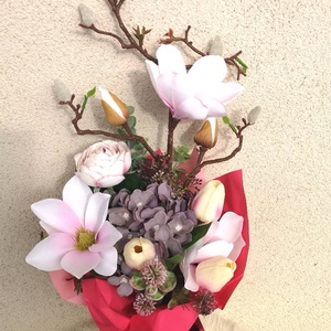 Ballagási csokor, Otthon & Életmód, Virágdekoráció, Virágok, Virágcsokor, Virágkötés, MESKA