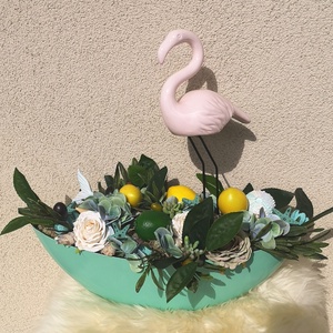  asztaldísz, Karácsony, Adventi díszek, Adventi asztaldísz, Virágkötés, MESKA