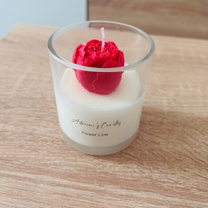 Virág gyertyák - otthon & életmód - gyertya, illat, aroma - illatviasz - Meska.hu