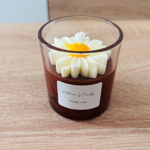 Virág gyertyák - otthon & életmód - gyertya, illat, aroma - illatviasz - Meska.hu