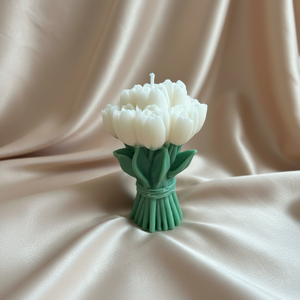 Tulipán gyertya - otthon & életmód - gyertya, illat, aroma - aromalámpa - Meska.hu