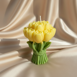 Tulipán gyertya - otthon & életmód - gyertya, illat, aroma - aromalámpa - Meska.hu