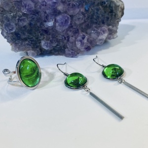 Jade szett, Ékszer, Ékszerszett, Ékszerkészítés, MESKA