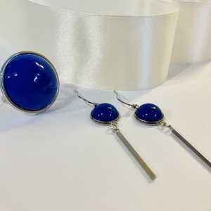 Királykék szett, Ékszer, Ékszerszett, Ékszerkészítés, MESKA