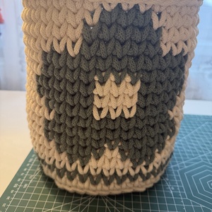 Horgolt tároló - otthon & életmód - tárolás & rendszerezés - tárolókosár - Meska.hu