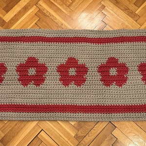 Horgolt szőnyeg, Otthon & Életmód, Lakástextil, Szőnyeg, Horgolt szőnyeg, Horgolás, MESKA