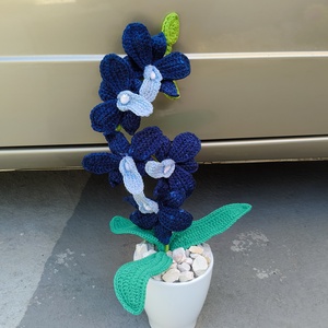 Orchidea horgolt - Meska.hu
