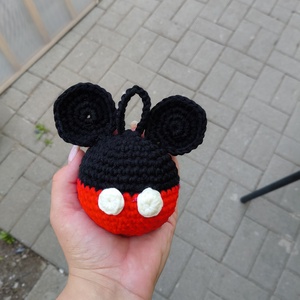 Mickey egér gömb - otthon & életmód - dekoráció - asztal és polc dekoráció - asztaldísz - Meska.hu