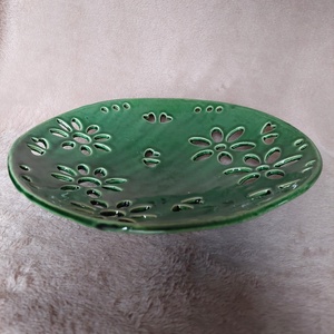 Gyümölcsös tál - otthon & életmód - konyhafelszerelés, tálalás - flaska, csatos üveg - Meska.hu