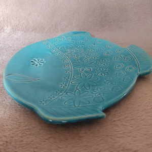 Hal tál - otthon & életmód - konyhafelszerelés, tálalás - flaska, csatos üveg - Meska.hu