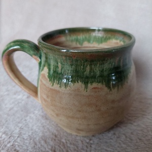 Bögre türkiz/bőrbarna - otthon & életmód - konyhafelszerelés, tálalás - italos kellékek - boros díszdoboz - Meska.hu