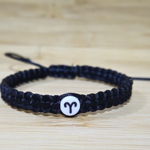 Kos  Horoszkópos Makramé Karkötő, Ékszer, Karkötő, Fonott karkötő, Csomózás, Fonás (csuhé, gyékény, stb.), MESKA