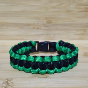 Stílusos paracord csatos karkötő, , Fonás (csuhé, gyékény, stb.), MESKA