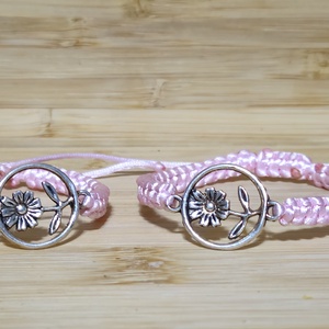 Anya-lánya páros makramé karkötő  - Meska.hu