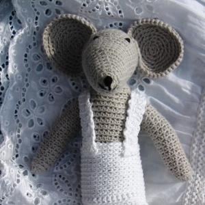 Egon az egérfiú, Játék & Sport, Plüssállat & Játékfigura, Egér, Horgolás, Varrás, MESKA