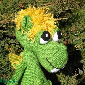 Sárkány horgolási minta - kellékek & szerszámok - Meska.hu