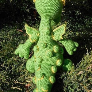 Sárkány horgolási minta - kellékek & szerszámok - Meska.hu