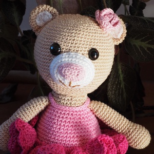 Ballerina maci - játék & sport - plüssállat & játékfigura - maci - Meska.hu