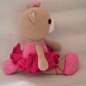 Ballerina maci - játék & sport - plüssállat & játékfigura - maci - Meska.hu