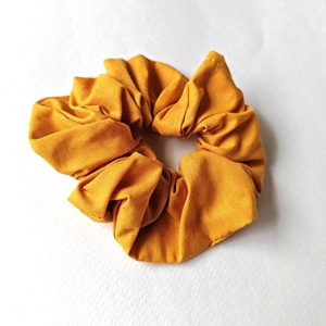  Mustársárga scrunchie, hajgumi - ruha & divat - hajdísz & hajcsat - hajgumi - Meska.hu