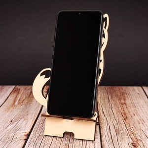 Kutya formájú asztali telefontartó állvány - otthon & életmód - tárolás & rendszerezés - íróasztali tároló - Meska.hu