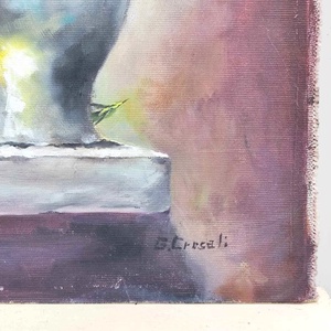 Csendélet, festmény  - művészet - festmény - olajfestmény - Meska.hu