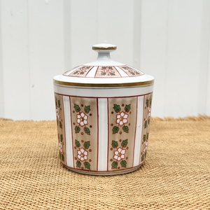 Szójaviasz gyertya 1 kanóccal, Hollóháza porcelán cukortartóba öntve - otthon & életmód - gyertya, illat, aroma - gyertya - Meska.hu