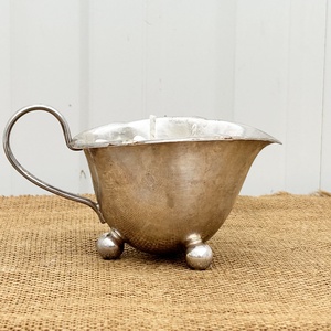 Szójaviasz gyertya 2 kanóccal ezüstözött edénybe öntve - otthon & életmód - gyertya, illat, aroma - gyertya - Meska.hu