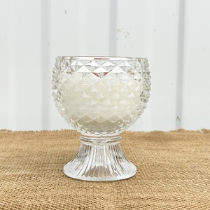 Szójaviasz gyertya fa kanóccal üveg edénybe öntve - otthon & életmód - gyertya, illat, aroma - gyertya - Meska.hu