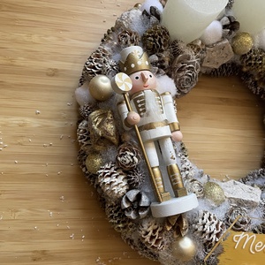 Diótörős Adventi koszorú - karácsony - adventi díszek - adventi koszorú - Meska.hu