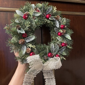 Karácsonyi kopogtató - otthon & életmód - dekoráció - ajtó- és ablak dekoráció - ajtódísz & kopogtató - Meska.hu