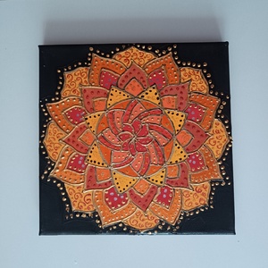 Mandala 20x20cm - Meska.hu