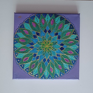 Mandala 20x20cm - Meska.hu