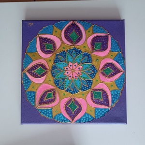 Mandala 20x20cm - Meska.hu