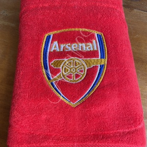 Arsenal Törölköző - otthon & életmód - fürdőszoba - törölköző - Meska.hu