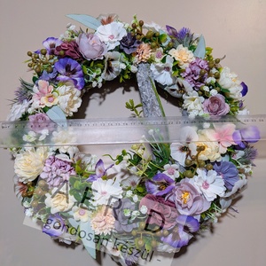 A tavaszi rét harmóniája � Kézzel, szívvel, csak Neked - otthon & életmód - dekoráció - ajtó- és ablak dekoráció - ajtódísz & kopogtató - Meska.hu