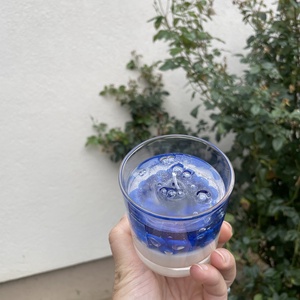 250 ml áfonya illatú szójagyertya � kézműves desszert gyertya gyümölcsökkel � egyedi ajándék - otthon & életmód - gyertya, illat, aroma - gyertya - Meska.hu